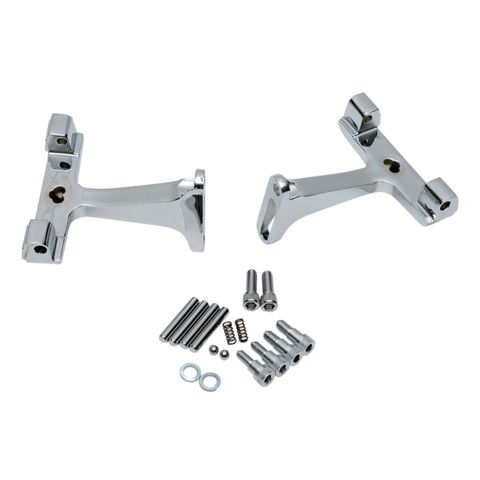 Drag Specialties Passenger Floorboard Mounts For Harley Touring 1993-2026