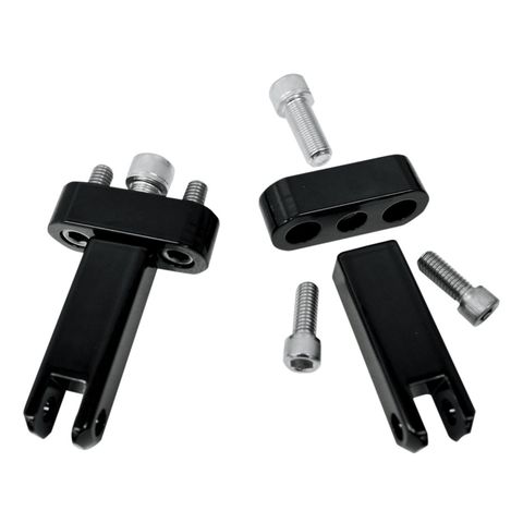 Drag Specialties Adjustable Passenger Peg Mounts For Harley Touring 1993-2025