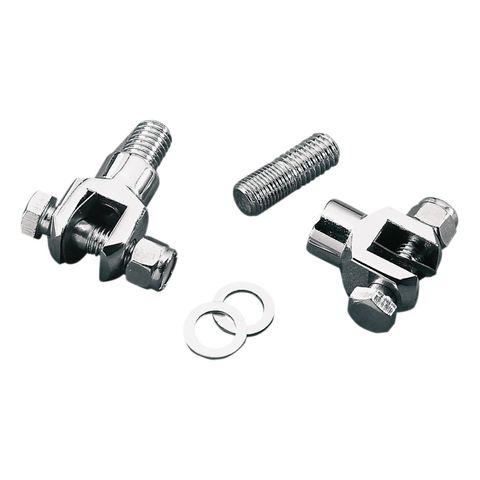 Drag Specialties Passenger Foot Peg Relocation Kit For Harley Softail 1984-1999