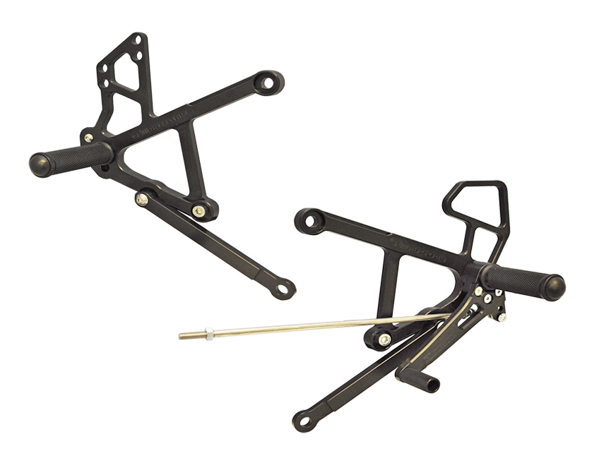 Woodcraft Rearset Kit Kawasaki Ninja 650R 20092011 Cycle Gear