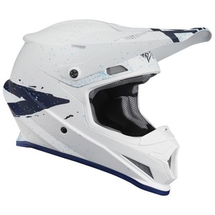 Thor Sector Hype Helmet (Color: White/Blue / Size: MD) pictures