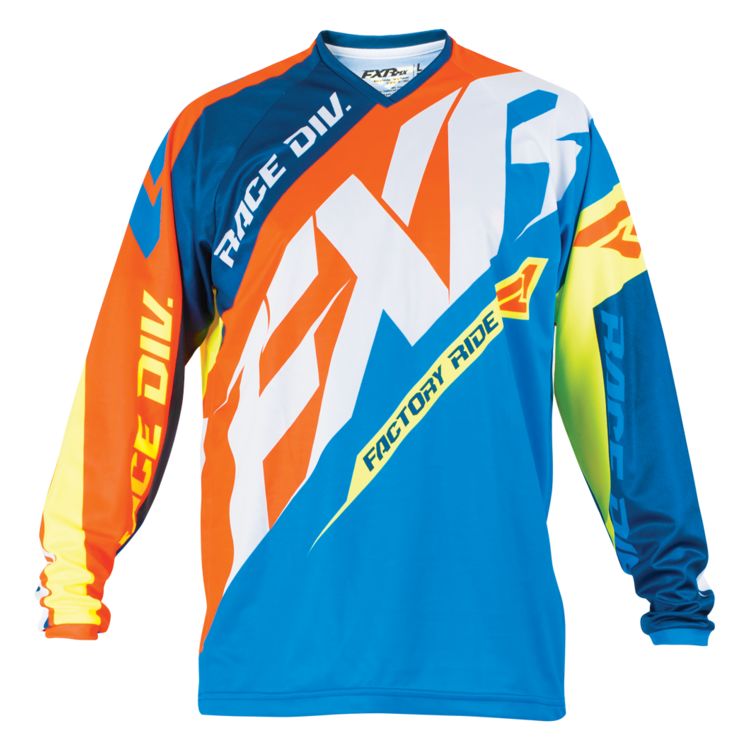 FXR Youth Clutch Prime MX Jersey Cycle Gear