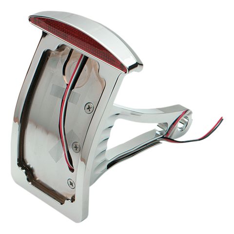 Drag Specialties Axle Mount License Plate Holder And Taillight For Harley Softail 2000-2007