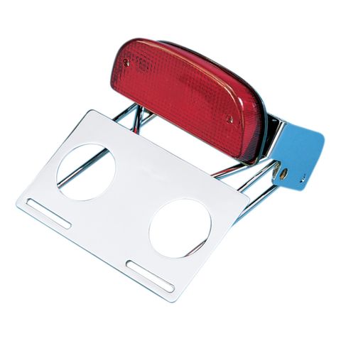 Drag Specialties Custom Taillight And Bracket Assembly For Harley 1984-1999