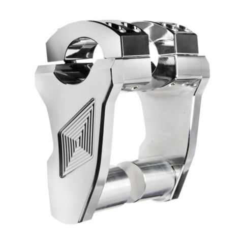 Rox Extended Stem Pivoting Risers For 1" Handlebars