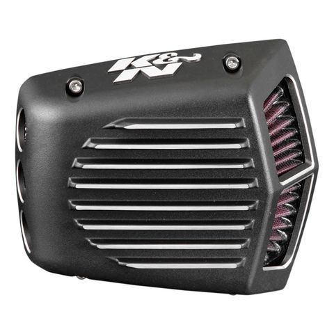 K&N Street Metal Shaker Air Intake Kit For Harley Milwaukee Eight 2017-2025