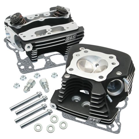 S&S Cycle 89cc Super Stock Cylinder Head Kit For Harley Twin Cam 2006-2017