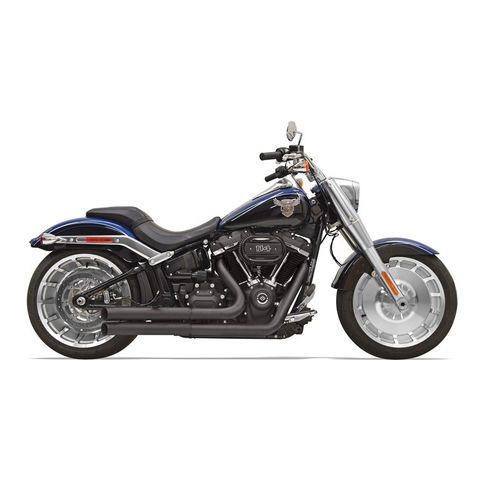 Bassani Pro-Street Exhaust For Harley Softail Fat Boy / Breakout 2018-2024
