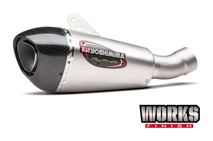 Yoshimura Alpha T Works Race Exhaust System Kawasaki Ninja 400