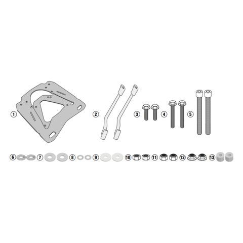 Givi SR5126 Top Case Rack Kit BMW G310GS 2017-2025