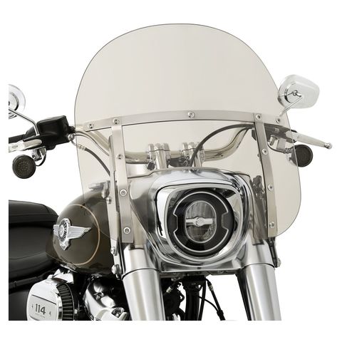 Memphis Shades Memphis Fats Windshield For Harley Softail Fat Boy 2018-2025