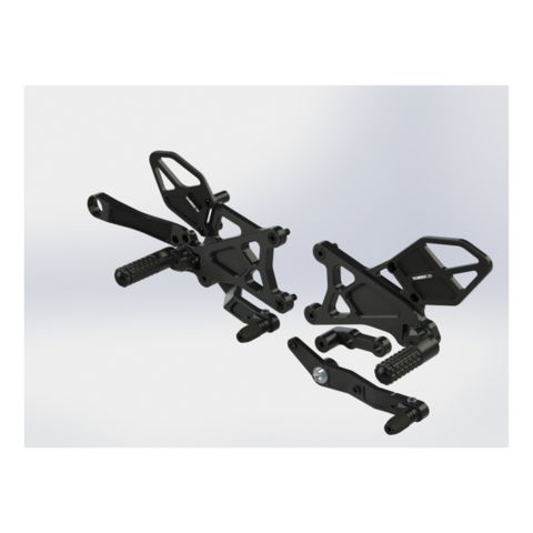 Vortex V3 2.0 Rearset Yamaha R6 2006-2020