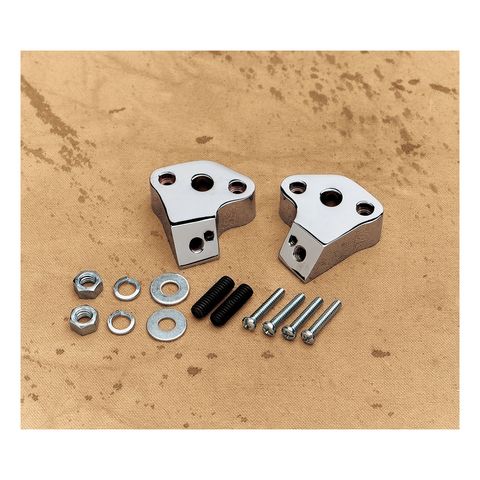 Drag Specialties Shortie Rear Turn Signal Mounting Brackets For Harley FL 1985-2017