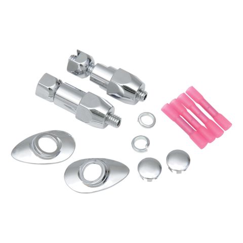 Drag Specialties Rear Turn Signal Relocation Kit For Harley Softail 2003-2017