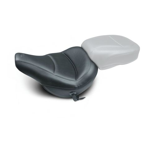 Mustang Standard Touring Solo Seat For Harley Softail Deluxe And Heritage 2018-2025