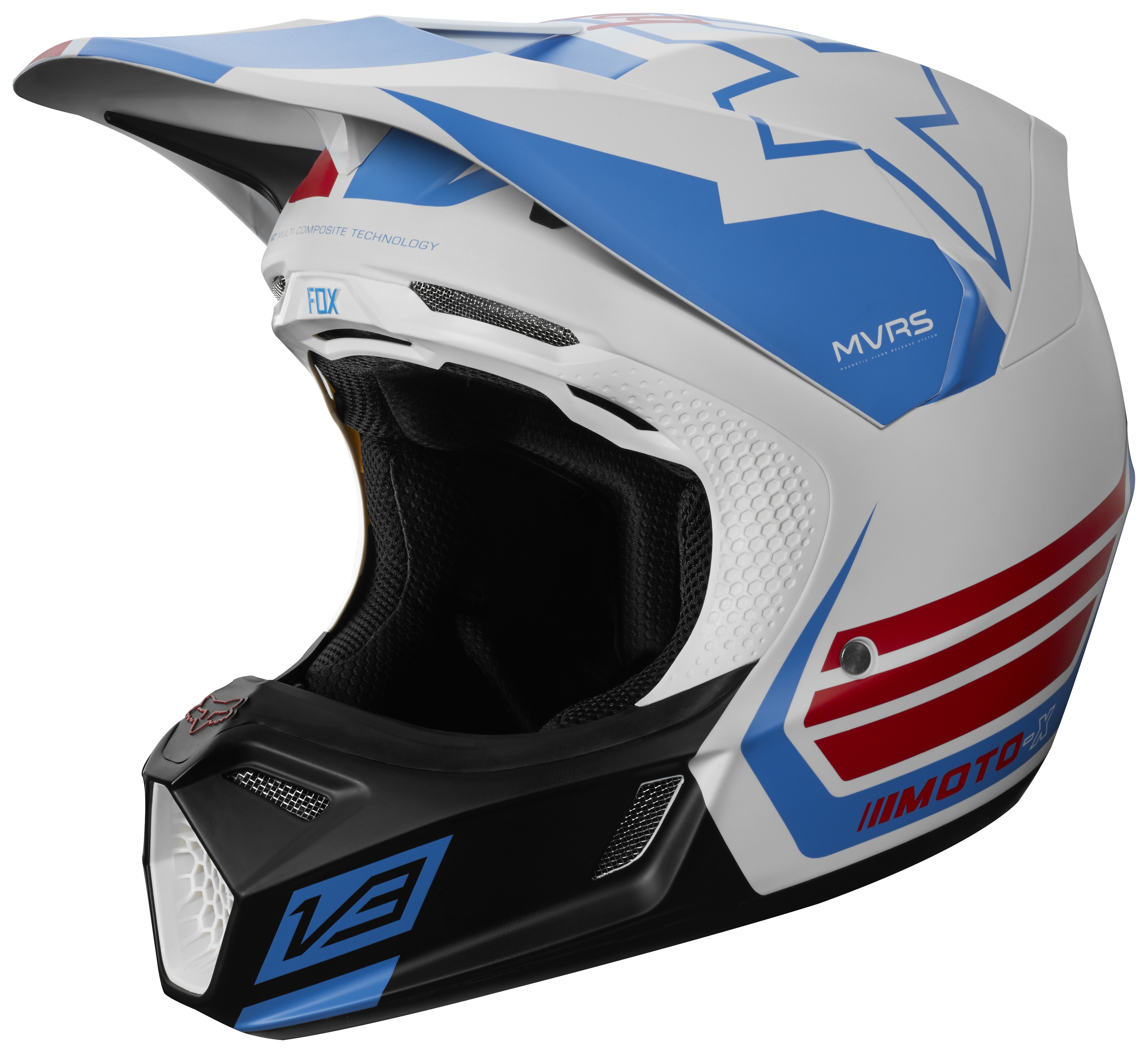 Fox Racing V3 RWT LE Helmet (XL) Cycle Gear
