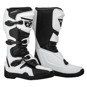 Fly Racing Maverik Boots - White/Black - 12