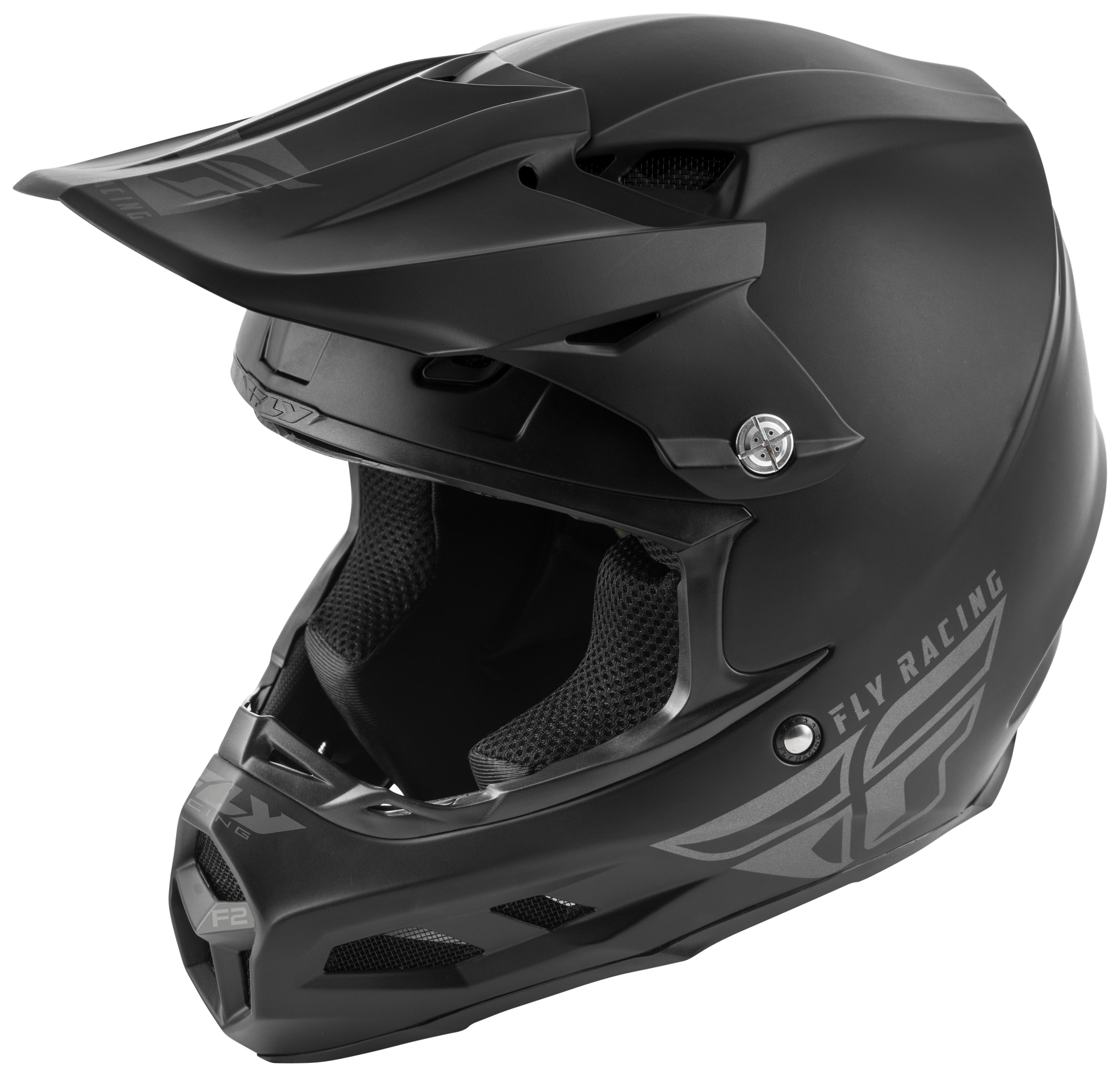 Fly Racing Dirt F2 Carbon MIPS Helmet Solid Cycle Gear