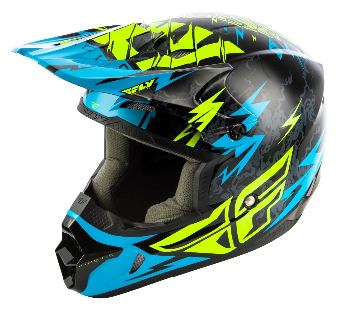 Fly Racing Dirt Youth Shocked Helmet Cycle Gear