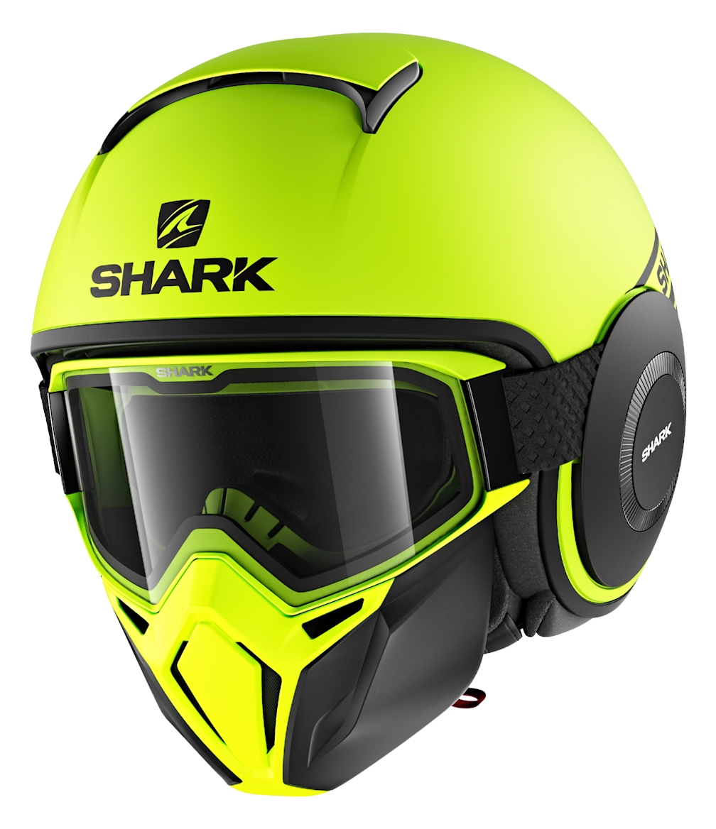 Shark Street Drak Neon Helmet - Cycle Gear