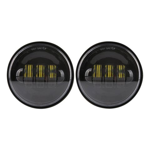 Rivco LED 4 1/2" Passing Lamps For Harley Touring