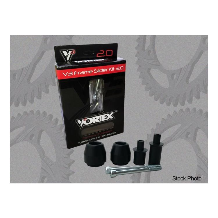 Vortex V3 2.0 Frame Sliders Suzuki SV650 / SV650S 2003-2009 Black [Previously Installed]