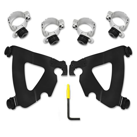 Memphis Shades Road Warrior Trigger Lock Mount Kit For Harley Dyna / Sportster 1973-2021