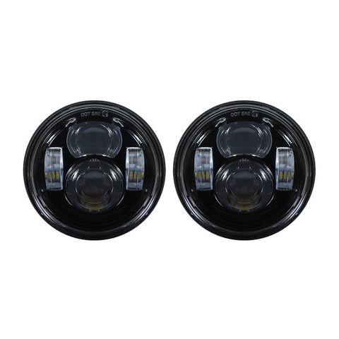 HogWorkz LED Headlights For Harley Fat Bob 2008-2017