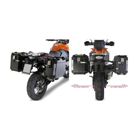 Givi PL7705CAM Outback Side Case Racks KTM 1090 / 1190 Adventure / R / 1290 Super Adventure 2013-2019