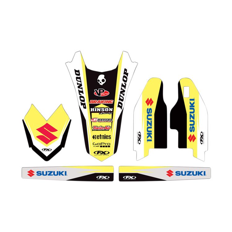 Factory Effex Trim Graphics Kit Suzuki RMZ 250 2007-2009