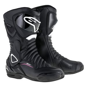 Alpinestars Stella SMX-6 V2 Womens Vented Boots Black/Pink/White 41