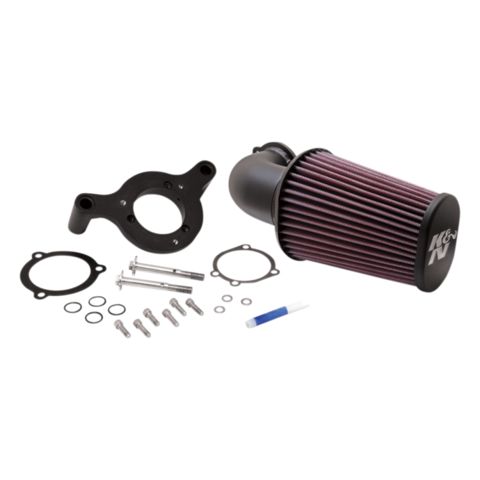 K&N High Flow Air Charger Intake Kit For Harley Dyna / Softail