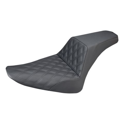 Saddlemen Step-Up LS Lattice Stitch Seat For Harley Softail FLS / FXS 2011-2017