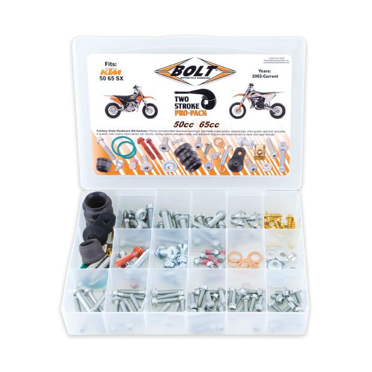 Bolt Hardware Euro Style 2 Stroke Pro Pack KTM 50 SX / 65 SX 2002-2022