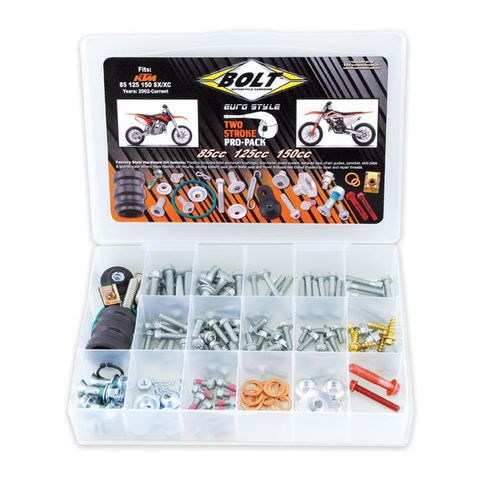 Bolt Hardware Euro Style 2 Stroke Pro Pack KTM 85cc-150cc 2002-2024