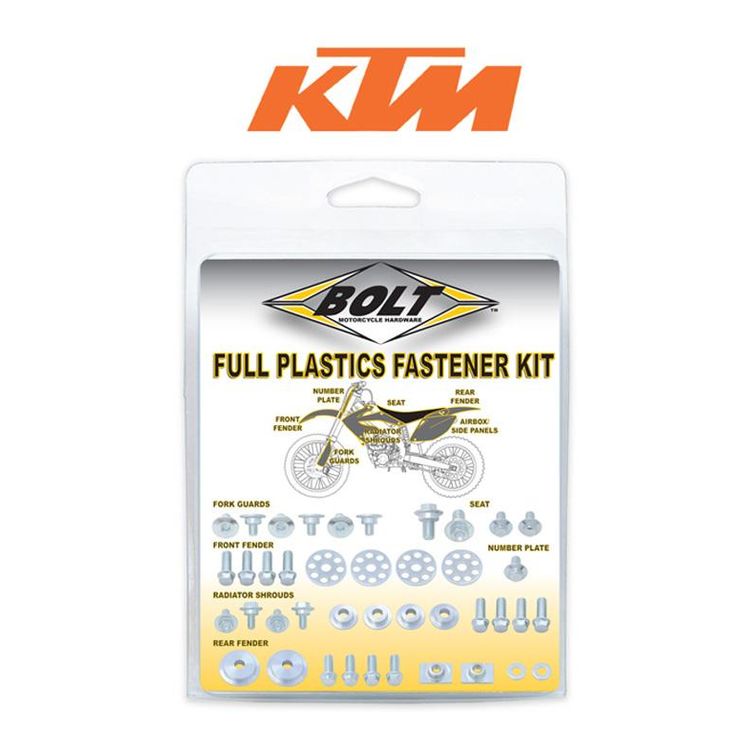 Bolt Hardware Full Plastics Fastener Kit KTM 65 SX 2002-2015