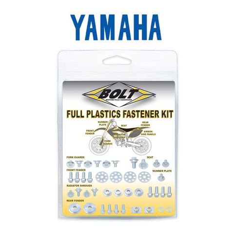 Bolt Hardware Full Plastics Fastener Kit Yamaha YZ85 2002-2018