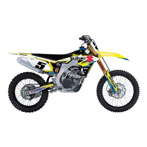 Factory Effex EVO 16 Shroud / Airbox Graphics Kit Suzuki RMZ 450 2010-2017