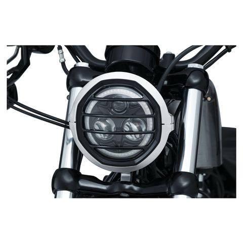 Kuryakyn Dillinger 5.75" Headlight Trim Ring For Harley 1994-2018