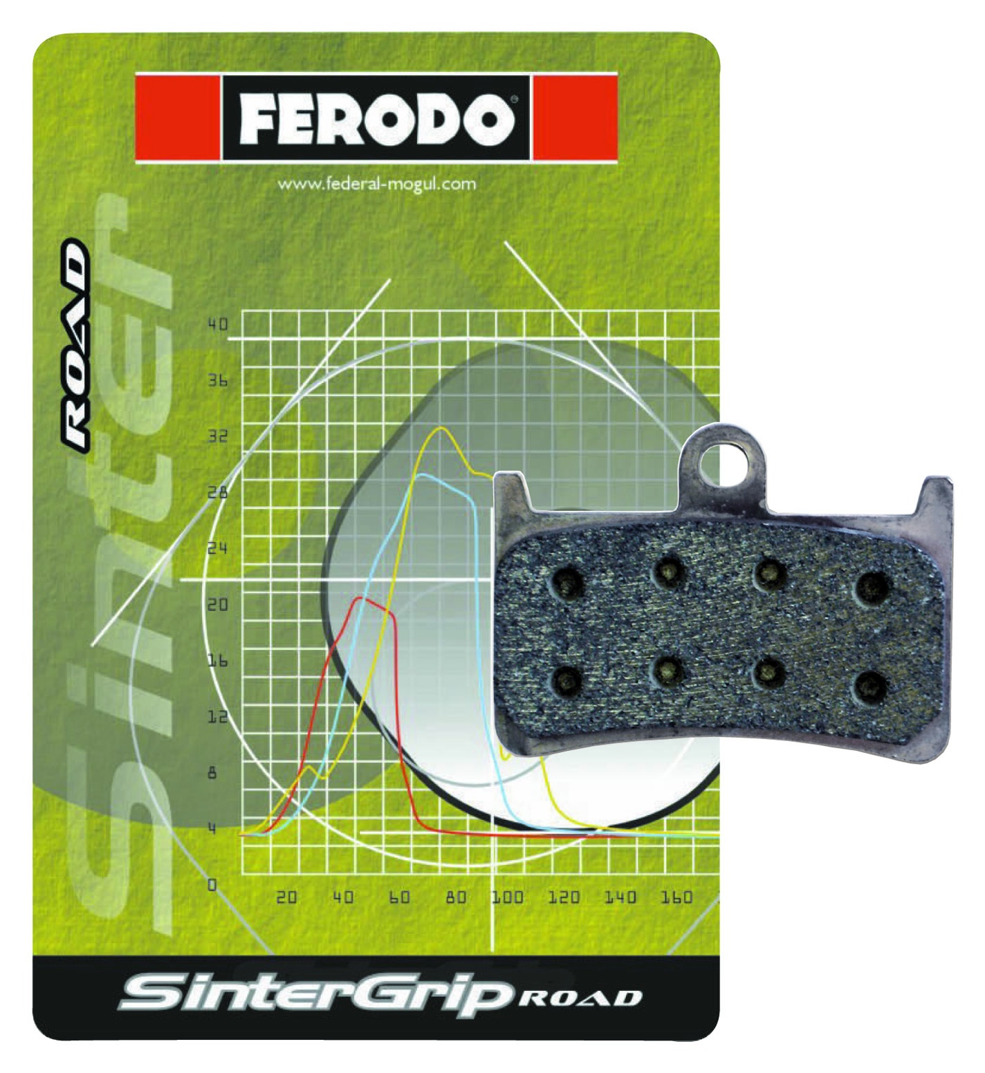 Ferodo FDB2120ST SinterGrip Front Brake Pads - Cycle Gear