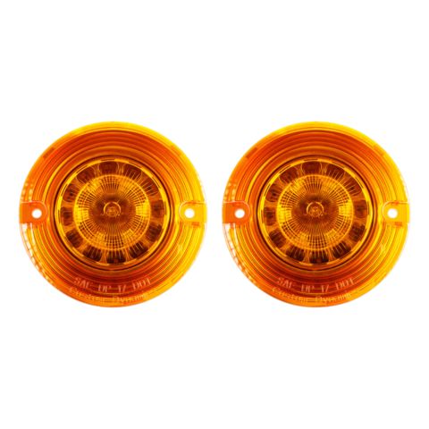 Custom Dynamics ProBEAM LED Turn Signal Inserts For Harley For Harley Softail / Touring 1986-2025
