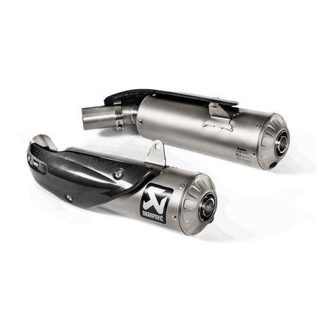 Akrapovic Slip-On Exhaust Ducati Scrambler 1100 2018-2020