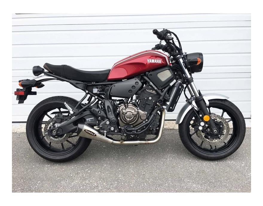 Hindle EVO Megaphone Exhaust System Yamaha FZ-07 / MT-07 / XSR700