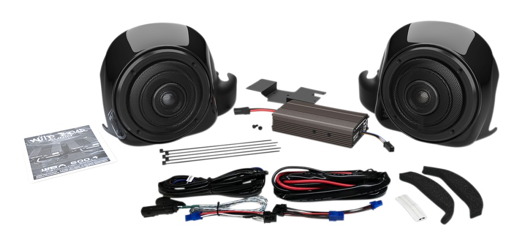 Wild Boar By Hogtunes Liquid Cooled Lower Speakers & 300 Watt Amp Kit