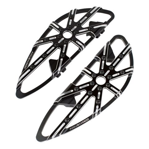 Arlen Ness 10-Gauge Driver Floorboards For Harley 1984-2026