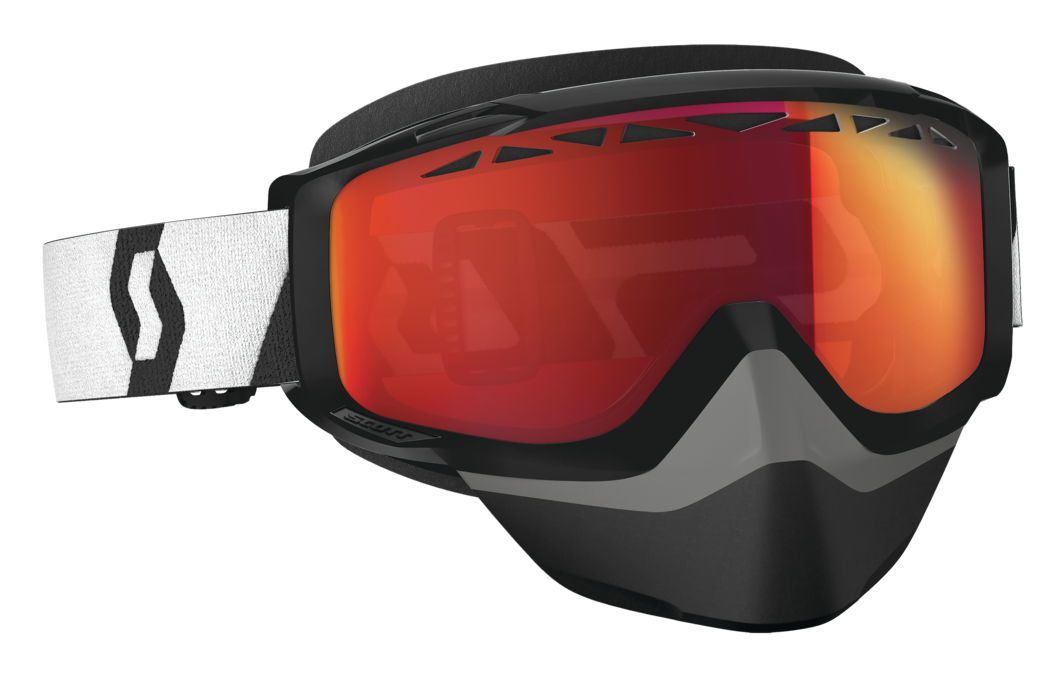 Scott Split OTG Snowcross Goggles Chrome Lens Cycle Gear