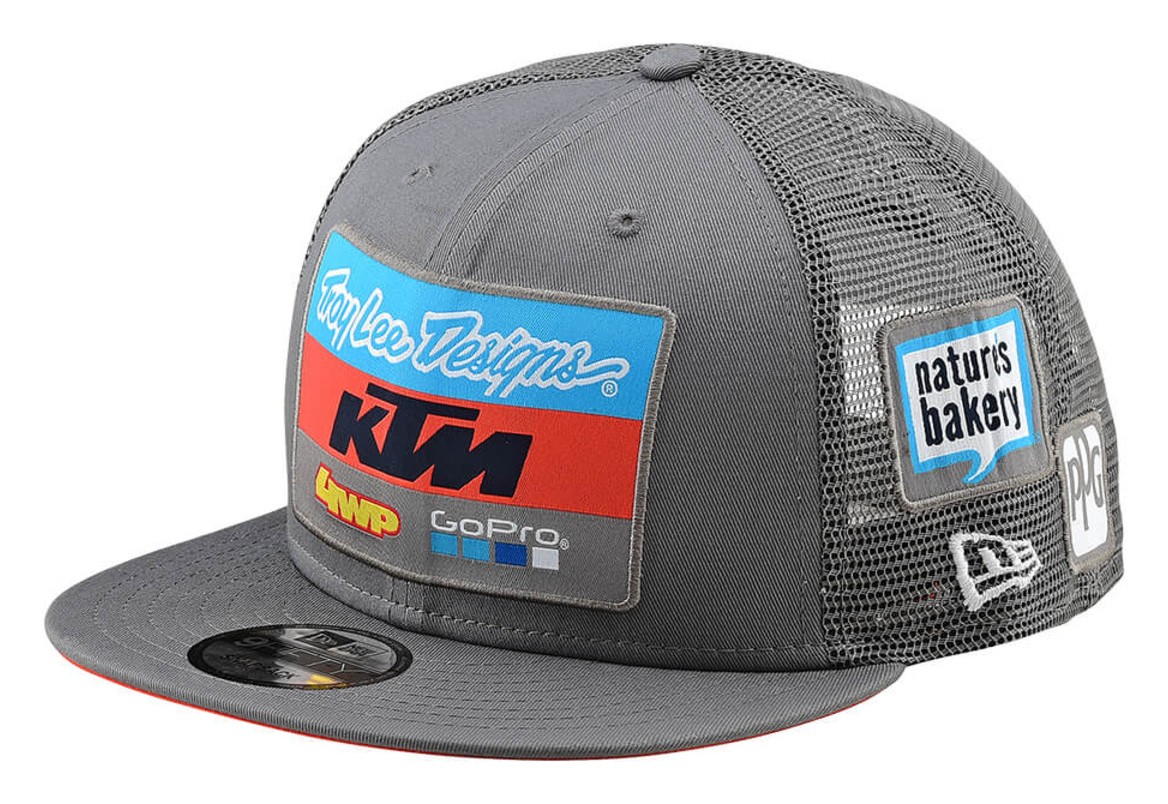 Troy Lee KTM Team Snapback Hat Cycle Gear