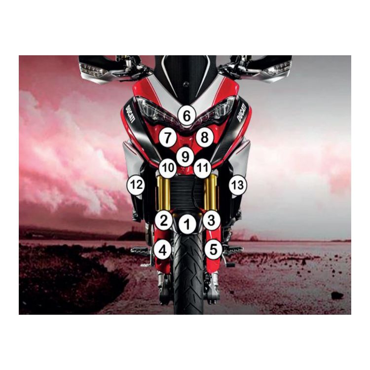 R&G Racing Second Skin Polyurethane Protective Film Ducati Multistrada 1200 / S 2015-2017