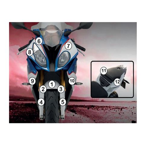 R&G Racing Second Skin Polyurethane Protective Film BMW S1000RR 2015-2018