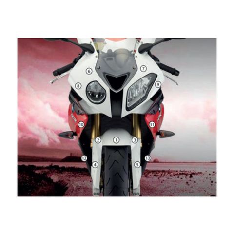 R&G Racing Second Skin Polyurethane Protective Film BMW S1000RR 2010-2014